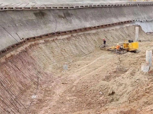 武功基坑边坡加固